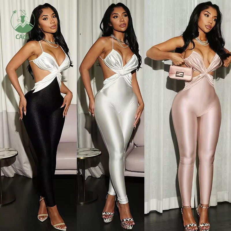 Silk Statement Jumpsuit