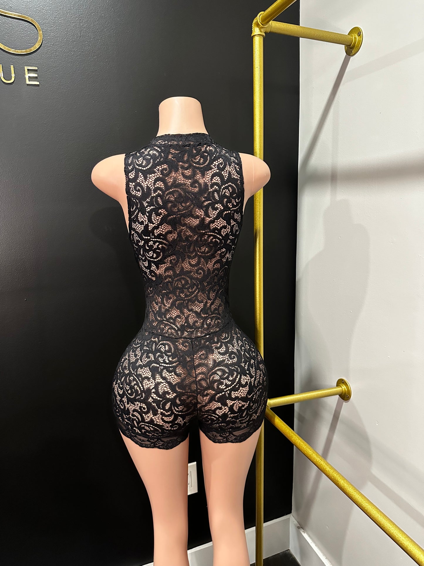 Laced In Romper