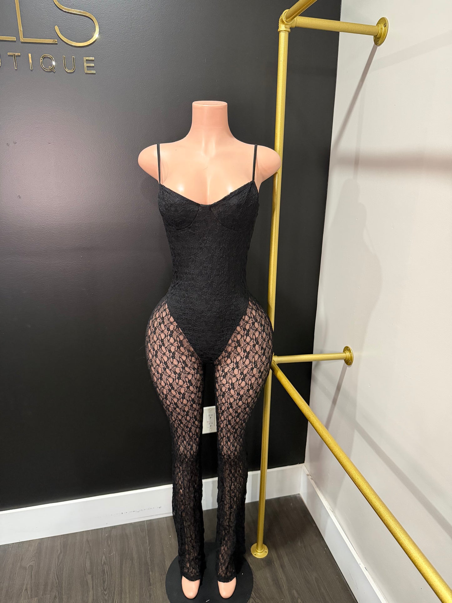 Lace Statement Jumpsuit