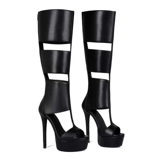 Viper Silhouette Heels