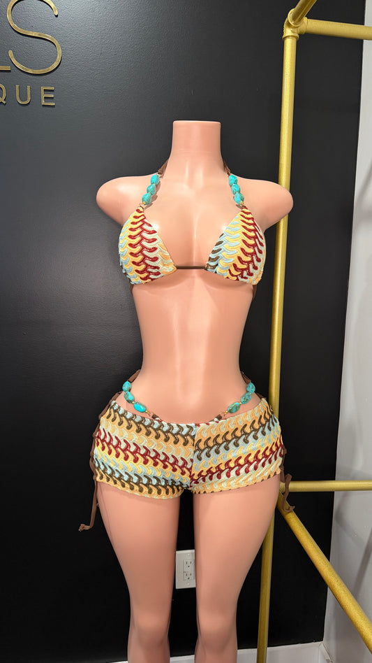 Turquoise Tide Bikini Set