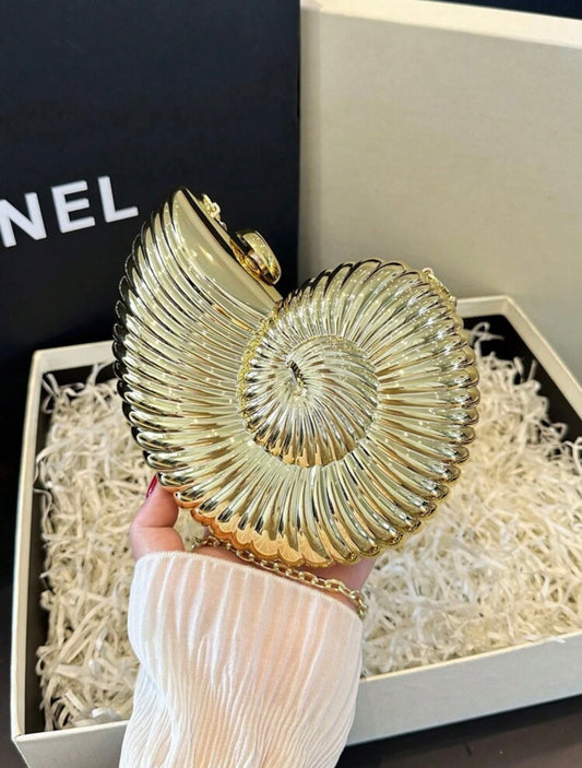 Seashell Conch Clutch