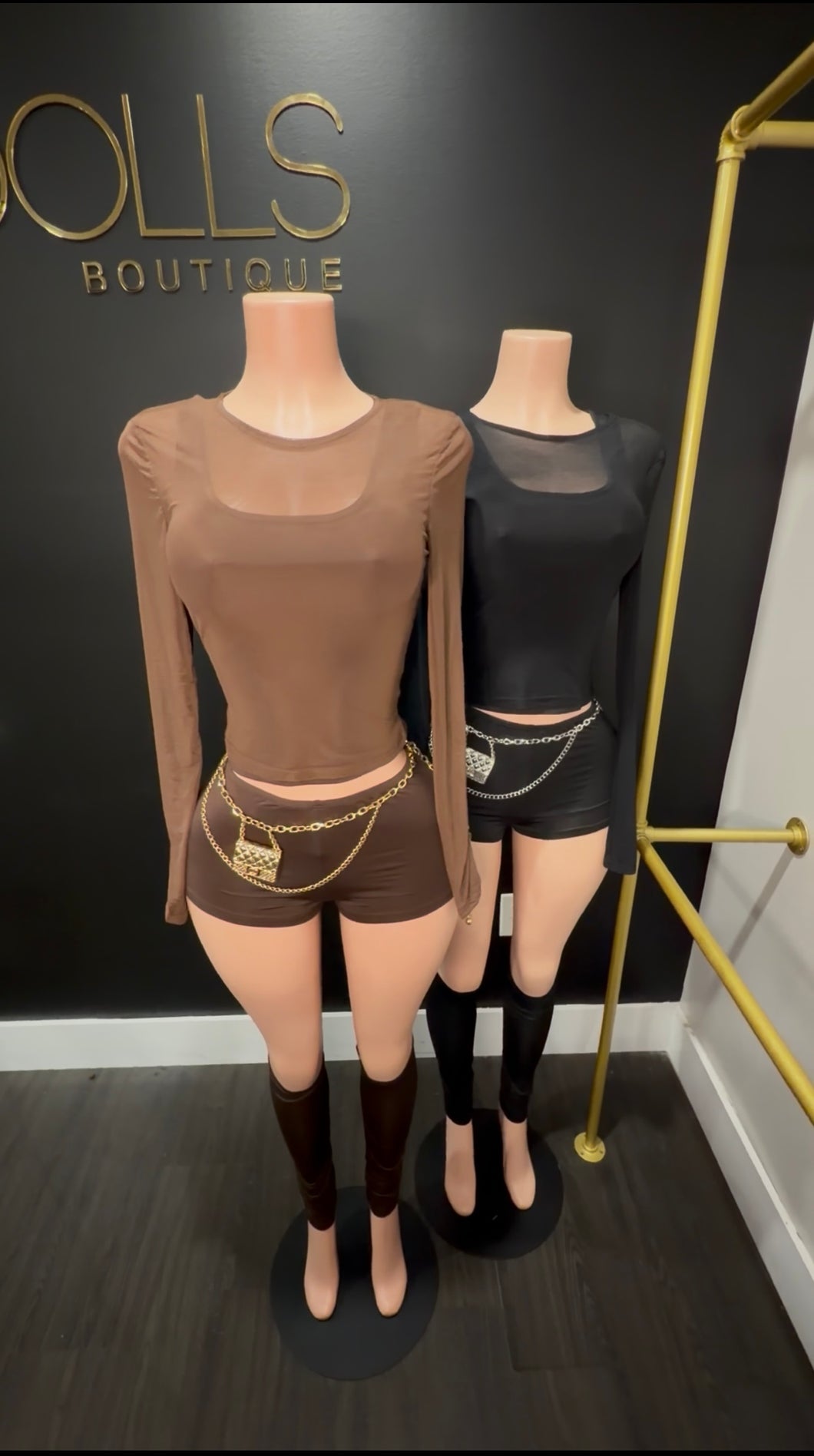 Roxanne Mesh Shorts Set